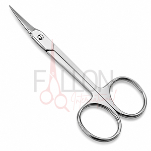 Premium Stainless Steel Gold Handle Nail <b>Cuticle</b> <b>Scissors</b> Precision <b>Scissors</b> for Nails - Product Image 2