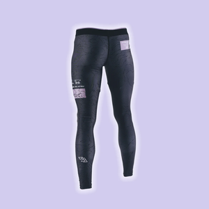 กางเกง MMA Spats Jiu Jitsu แบบสั่งทำขายส่งสำหรับผู้ชาย ผ้าเนื้อเดียว BJJ Grappling ความยาวเต็มตัว เอวยางยืดสูง แห้งเร็ว - Product Image 3