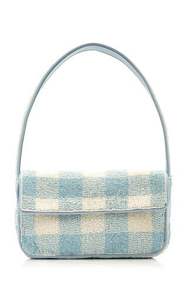 Sac à main chic fait main avec broderie florale en perles de verre et perles de rocaille - Product Image 3