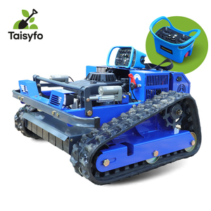 CE/EPA認証 DIY 工業用 全地形対応 RC 大出力ガソリン4ストローク コードレス自走式芝刈り機 ガーデン クローリングロボット - Product Image 5