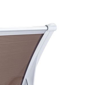 HT 100 X 80 D0100X3TYSX Household Rain Cover and Eaves Brown Board with White Holder <b>Door</b> & <b>Window</b> <b>Accessories</b> - Product Image 4