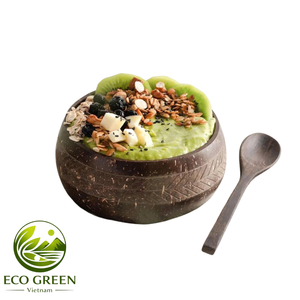 <b>Coconut</b> Bowl Natural <b>Coconut</b> <b>Shell</b> Bowl Unique Eco Gift Idea Handmade Kitchenware for Friends Family - Product Image 3