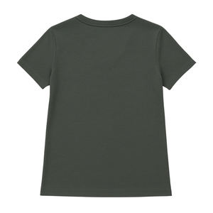 Camiseta Casual de Lona para Mujer, Manga Corta, Cuello en V, Mezcla de Poliéster/Algodón, Ecológica, Personalizable, Transpirable, de Secado Rápido - Product Image 2
