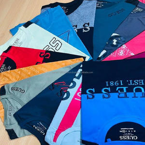 Lote de Ropa de Alta Calidad, Camisetas de Algodón para Hombre de Marca, Tallas S-3XL, Estilos y Colores Variados, Diseño de Moda, Excedentes al por Mayor - Product Image 5