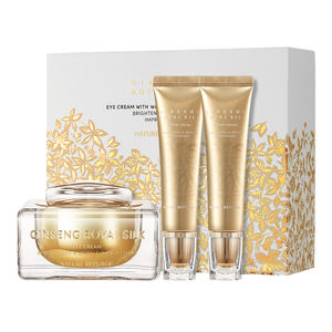 Ensemble de crème pour les yeux Nature Republic Herbal Ginseng Royal Silk, ingrédients spéciaux pour éclaircir la peau et améliorer les rides - Product Image 1