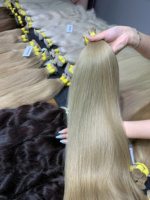 Prix d'usine Cheveux humains vierges 100% naturels de haute qualité en vrac, origine Hanoi Vietnam, donneur unique, NASA HAIR VIETNAM, toutes couleurs