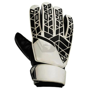 Top Trending <b>Custom</b> Made Leather Soccer Goalie Gloves with Full Finger Non-Slip Adjustable Wrist Strap Sports Workout - Product Image 3