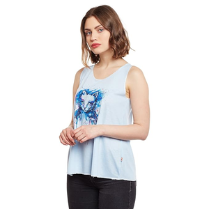 Camiseta sin Mangas de Primera Calidad, Elegante y Casual para Mujer, Talla Grande, Diseño Personalizado, Corte Regular, Estampado Sólido, Verano, Bangladesh - Product Image 6