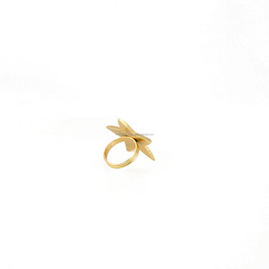 Vente chaude Métal Cercle Serviette Anneau D'or En Forme D'étoile Décoration De Table pour La Partie En Gros Quantité En Vrac - Product Image 5