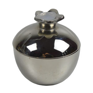 Porte-encens décoratif en métal au design en forme de grenade, idéal pour la décoration intérieure - Product Image 2