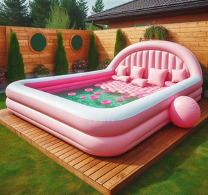 <span class=keywords><strong>Precio</strong></span> <span class=keywords><strong>de</strong></span> fábrica Piscina <span class=keywords><strong>de</strong></span> atracciones <span class=keywords><strong>de</strong></span> <span class=keywords><strong>agua</strong></span> para relajación Fiesta en el patio trasero Piscina inflable al aire libre personalizada con sofá Salón - Product Image 6