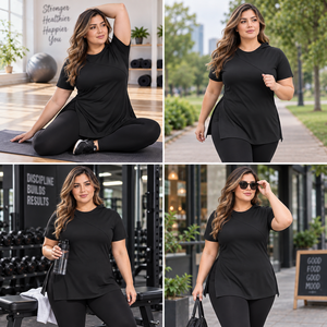 Women's Casual Hooded Short Sleeve <b>Top</b> Everyday Wear Fitted Shirt Wholesale - Product Image 3