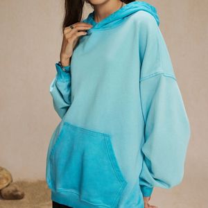 Vente en gros usine : Sweats à capuche vierges en polyester de haute qualité, imprimables par sublimation, personnalisables avec logo et effet faux décoloration - Product Image 2