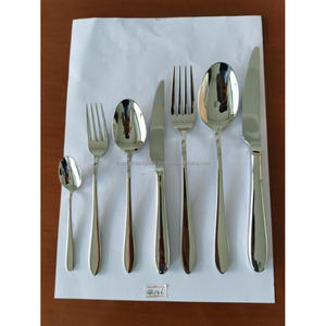 Ensemble de couverts de style français, cuillère à thé, cuillère à dîner, fourchette et couteau, ensemble de 4 pièces, couverts de haute qualité, accessoires d'hôtel - Product Image 4