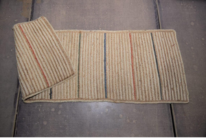 Tapis de couloir en jute naturel fait main, style bohème, rayé, pour entrée, cuisine, style rustique, tissé - Product Image 6