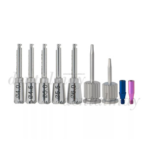 Stainless Steel Manual Dental <b>Screw</b> <b>Driver</b> Tools Dental Implant <b>Torque</b> Wrench Ratchet 15-70ncm Universal Restoration Tools Set - Product Image 3