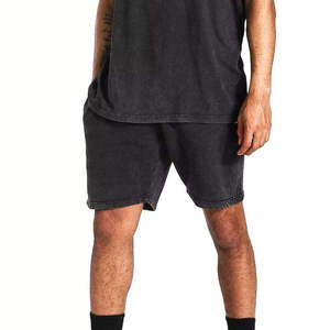 Nouvel ensemble décontracté vintage pour homme : T-shirt et short de sport respirant, séchage rapide, léger, 100 % coton - Product Image 1