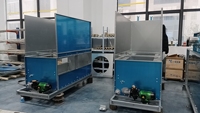 Système de refroidissement par air Refroidisseurs adiabatiques à ailettes en aluminium Refroidisseur à sec vertical Tour de refroidissement pour centre de données Refroidissement par immersion