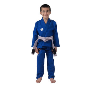 Conjuntos de Kimono de Judo para Niños Unisex, Ropa de Artes Marciales, Logotipo Frontal, Poliéster/Algodón, Precio Económico, Gran Venta - Product Image 1