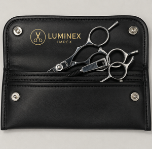 Navaja de Afeitar Recta Vintage Luminex Impex con Mango de Concha de Abulón y Acero al Carbono, Lista para Usar en Barberías y Salones - Product Image 3