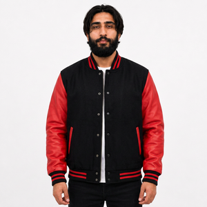 Wholesale Custom College Varsity Jacket for US Apparel Retailers Featuring Applique Jacket and Custom Apparel - Product Image 1
