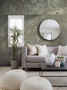 Revêtement mural en pierre naturelle flexible - Prix bas - Utilisation extérieure, résidentielle et commerciale - Translucide - Garantie 5 ans et plus - Certifié CE - Product Image 2