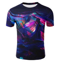 Nouveaux T-shirts décontractés pour hommes en sublimation, vêtements d'été, vente en gros de T-shirts en sublimation