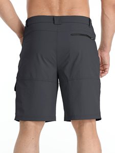 Shorts décontractés en tissu doux pour hommes, parfaits pour l'été et le quotidien, shorts décontractés modernes pour hommes, style streetwear - Product Image 3