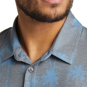 Meilleurs polos à manches courtes pour hommes, design léger, prix bas, matière polyester, motif imprimé, en solde - Product Image 4