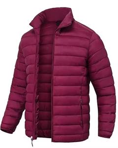 2025 Latest Style Puffer <b>Jacket</b> for Men Stand Collar Casual Outwear High Quality <b>Jackets</b> - Product Image 4