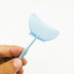 Miroir à cils de qualité supérieure, vue parfaite du visage, forme personnalisée durable, miroirs à cils avec revêtement en poudre bleue - Product Image 3
