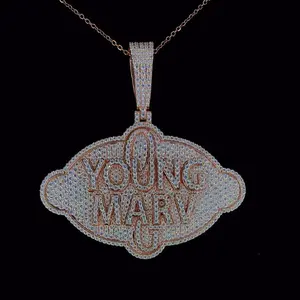 Colgante de Diamantes Personalizado de Moda con Forma Personalizada para Uso Diario, Fiestas y Bodas, Disponible al Mejor Precio - Product Image 4