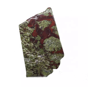 Losa de piedra natural, losa de jaspe de sangre de dragón, azulejos de piedra, losa de cristal curativo, Panel de pared de piedras preciosas, decoración del hogar, mayorista de azulejos - Product Image 1