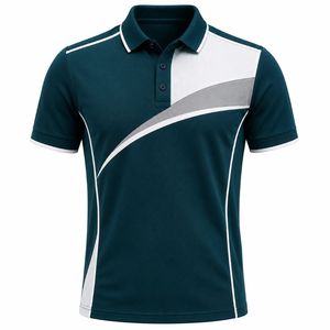 T-shirt Homme Manches Courtes Uni Respirant Séchage Rapide Sportif en Tissu Jersey Polyester/Coton Noir Gris Blanc - Product Image 4