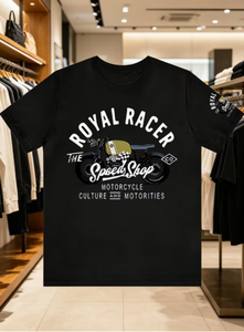 เสื้อยืดคอกลมผู้ชายลำลองพร้อมดีไซน์พิมพ์ลายพัฟ - Product Image 6