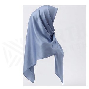 Pañuelo de Seda Cuadrado para Mujer NORTH APPROACH, Color Sólido, Agradable al Tacto, para Uso Diario en Todas las Estaciones, Accesorio Hijab - Product Image 3