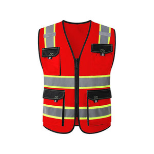 Chaleco de seguridad reflectante de alta visibilidad, chaleco/ropa de seguridad de malla - Product Image 6