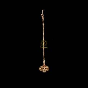 Radhika Ruby Polki Designer Fashion Bangle - Product Image 3