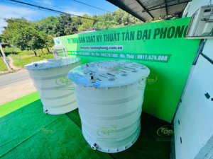 Tanque de HDPE de Gran Volumen, 3000L, para Almacenamiento de Ácidos y Productos Químicos - Product Image 3