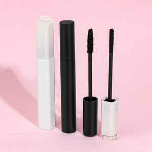 Máscara de Pestañas Resistente al Agua y al Aceite, de Larga Duración, Anti-Manchas, Rizador de Pestañas, Voluminizador, Maquillaje de Pestañas de Marca Privada, Tubo Negro y Blanco - Product Image 4