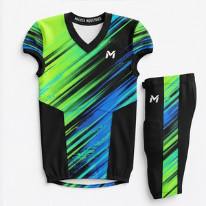 Uniforme de Fútbol Americano de Alta Calidad, Conjunto de Pantalones y Camiseta Personalizados para Equipo, Equipamiento de Fútbol Transpirable, MALUZA INDUSTRIES - Product Image 5