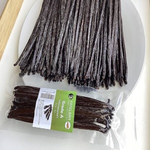 Fèves de vanille de Madagascar de qualité supérieure, entières, qualité gourmet, fraîches et aromatiques, pour la pâtisserie, les glaces, les desserts, arôme naturel. - Product Image 3
