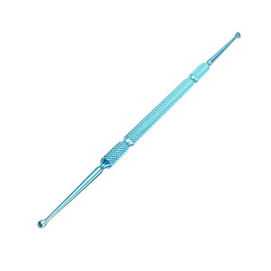 Cureta Dérmica Fox Personalizada, Instrumento Profesional de Dermatología con Construcción de Acero Inoxidable, Fabricación de Precisión - Product Image 1