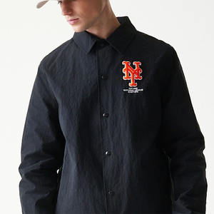 Veste d'entraînement personnalisée en polyester avec logo brodé en chenille, col montant, logo frontal pour l'entraînement des équipes, vestes d'échauffement - Product Image 4