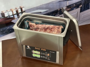 Vibración ultrasónica, calentamiento uniforme del tanque, mejor sabor, tiernizado, cuerpo completo de acero inoxidable, uso duradero, olla Sous Vide de 6L. - Product Image 4