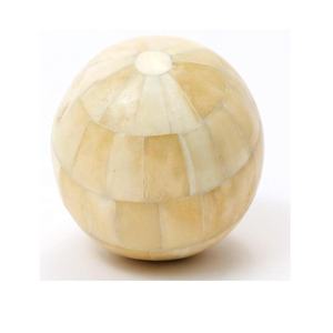 Motif à carreaux boules d'incrustation d'os vaisselle boules de pièce maîtresse disponibles dans toutes les tailles salon vitrine boule douée décor à la maison - Product Image 5