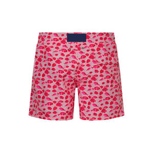 Mode estivale Short de gym en maille pour hommes Design de luxe personnalisé 5 pouces Sublimation Basketball Shorts 100% coton Style décontracté - Product Image 5