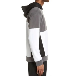 Sweat à capuche épais en molleton vintage pour homme 2026, style streetwear, avec logo personnalisé, fermeture éclair double tête, 100 % coton, décontracté - Product Image 2