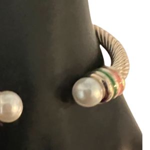 Bracelet manchette en acier inoxydable or rose pour femme – Bijou élégant et tendance, bracelet ouvert, accessoire stylé, cadeau, usage quotidien - Product Image 3