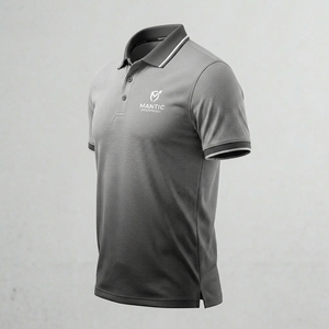 เสื้อยืดผู้ชายผ้าฝ้าย 100% สีพื้น ระบายอากาศ แห้งเร็ว แขนสั้น ปรับแต่งได้ ไซส์ใหญ่ สำหรับผู้ใหญ่ - Product Image 4